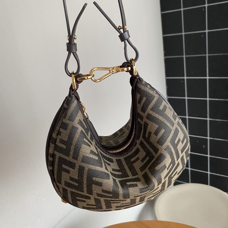 F**di top handle bags